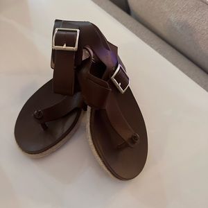 Crown Vintage Sanshell Espadrille Sandals Size 7